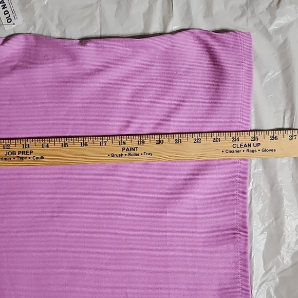 Old Navy Ruffled Mixed Fabric Tank Top Womens XXL New - Picture 12 of 12